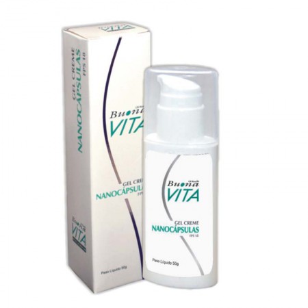Gel creme com nanocápsulas FPS 18 - 50 g